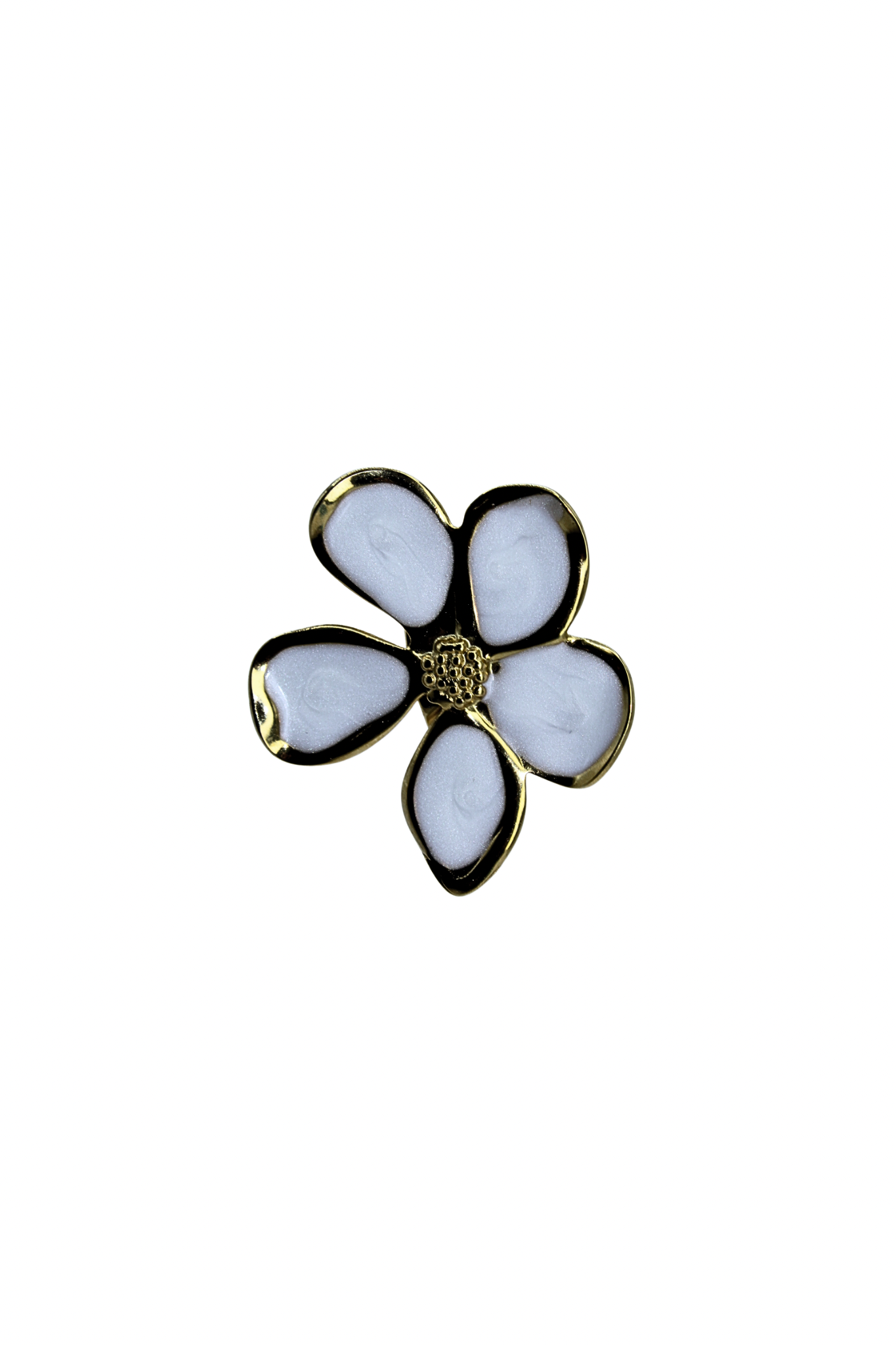 Anillo Blanco Fernanda Musas Joyeria