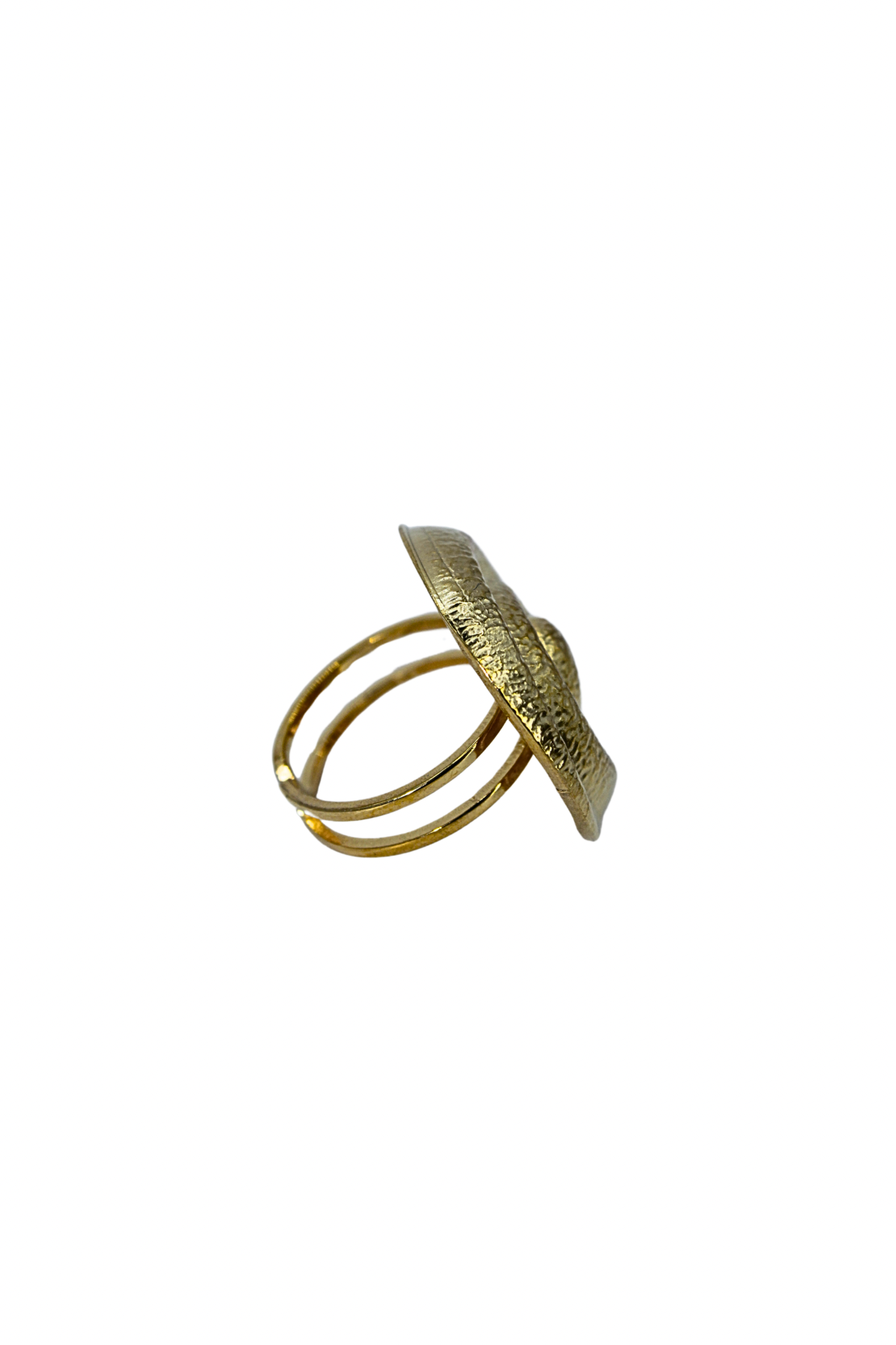 Anillo Chunky Dorado Musas