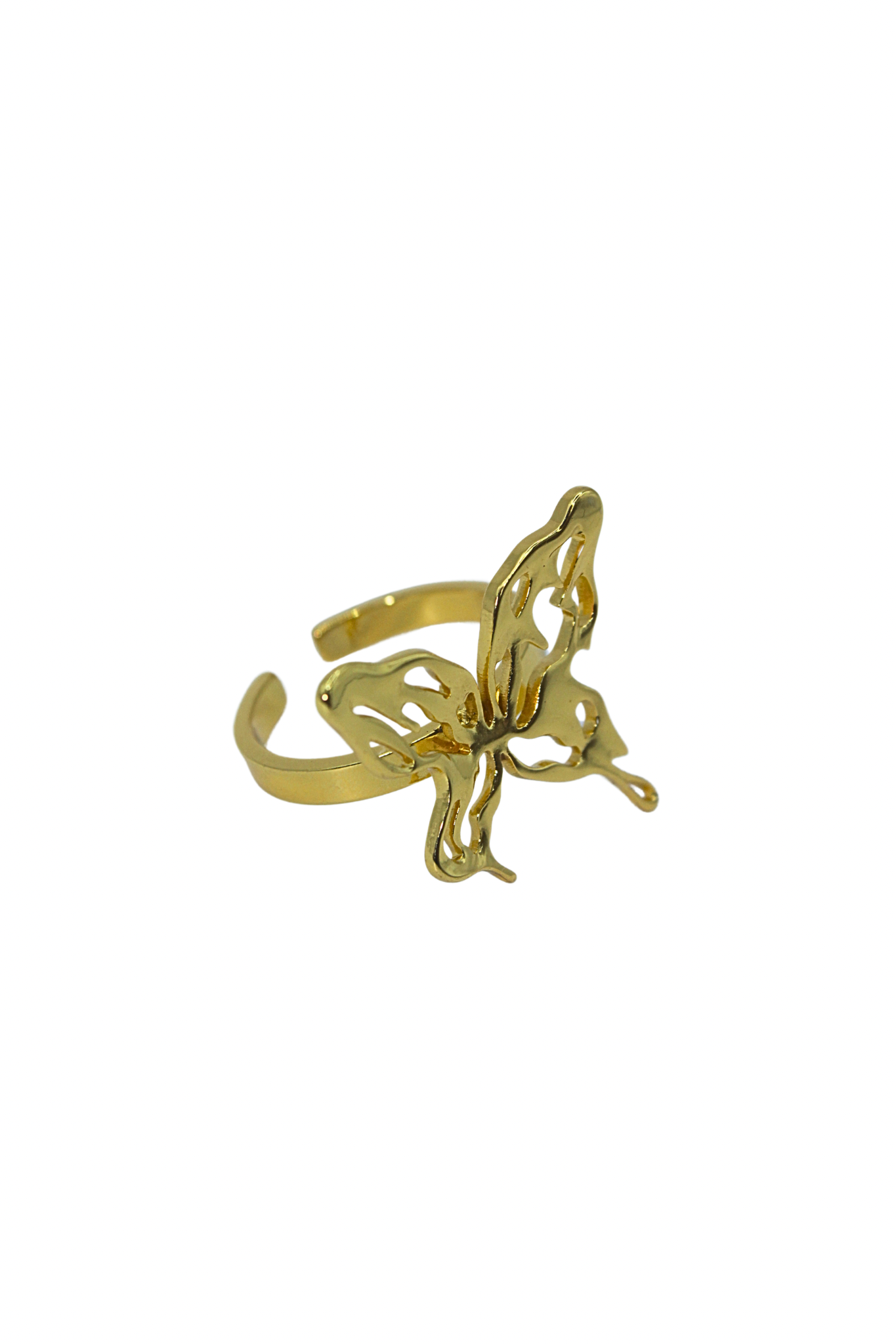 Anillo Mariposa Dorado