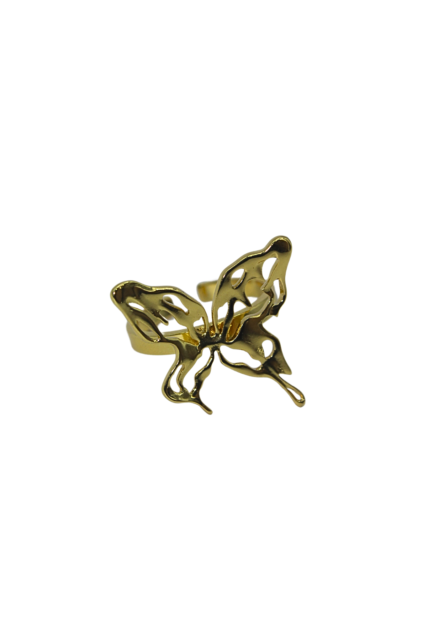 Anillo Mariposa Dorado Musas