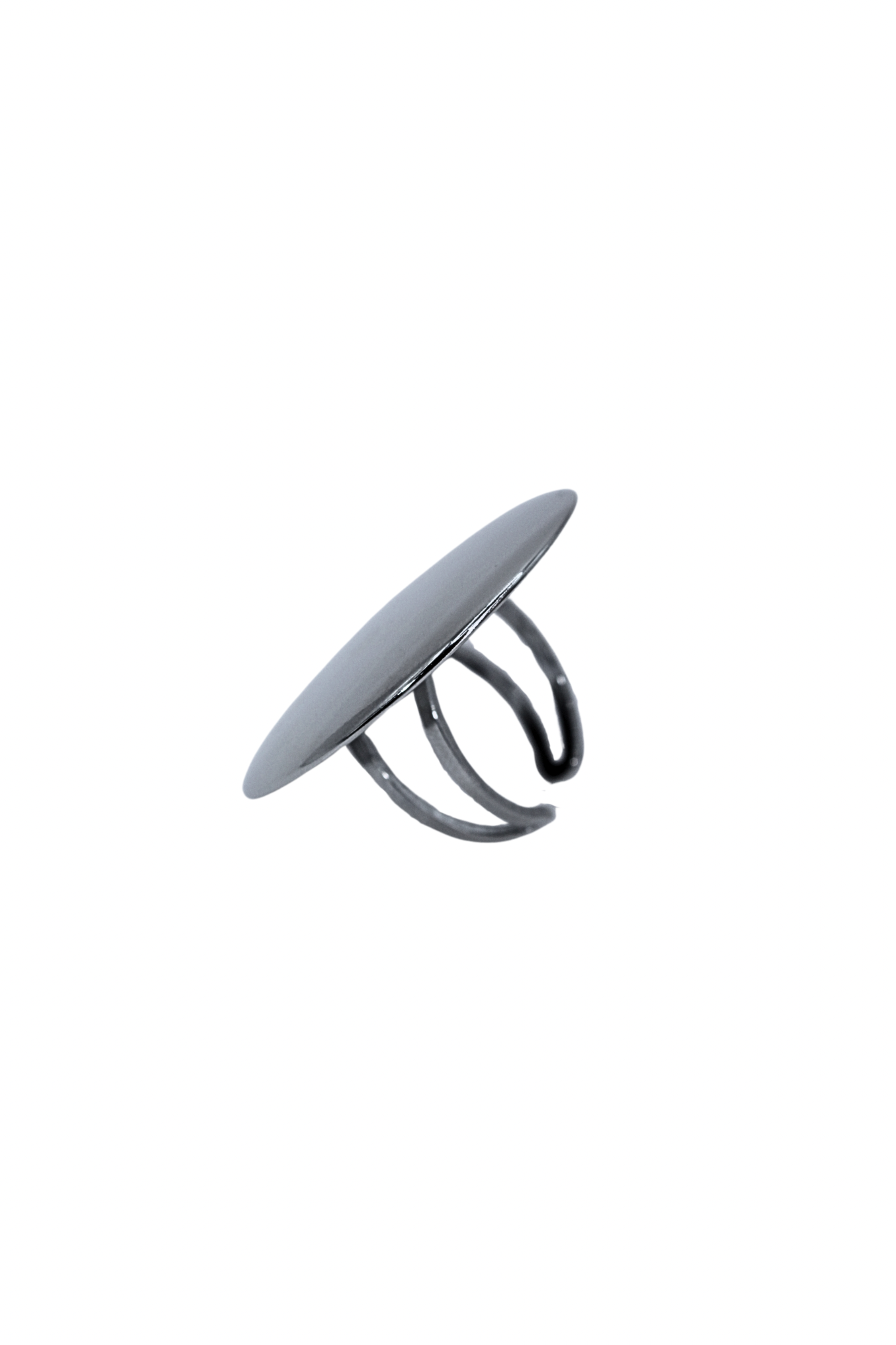 Anillo Plateado Chunky Musas
