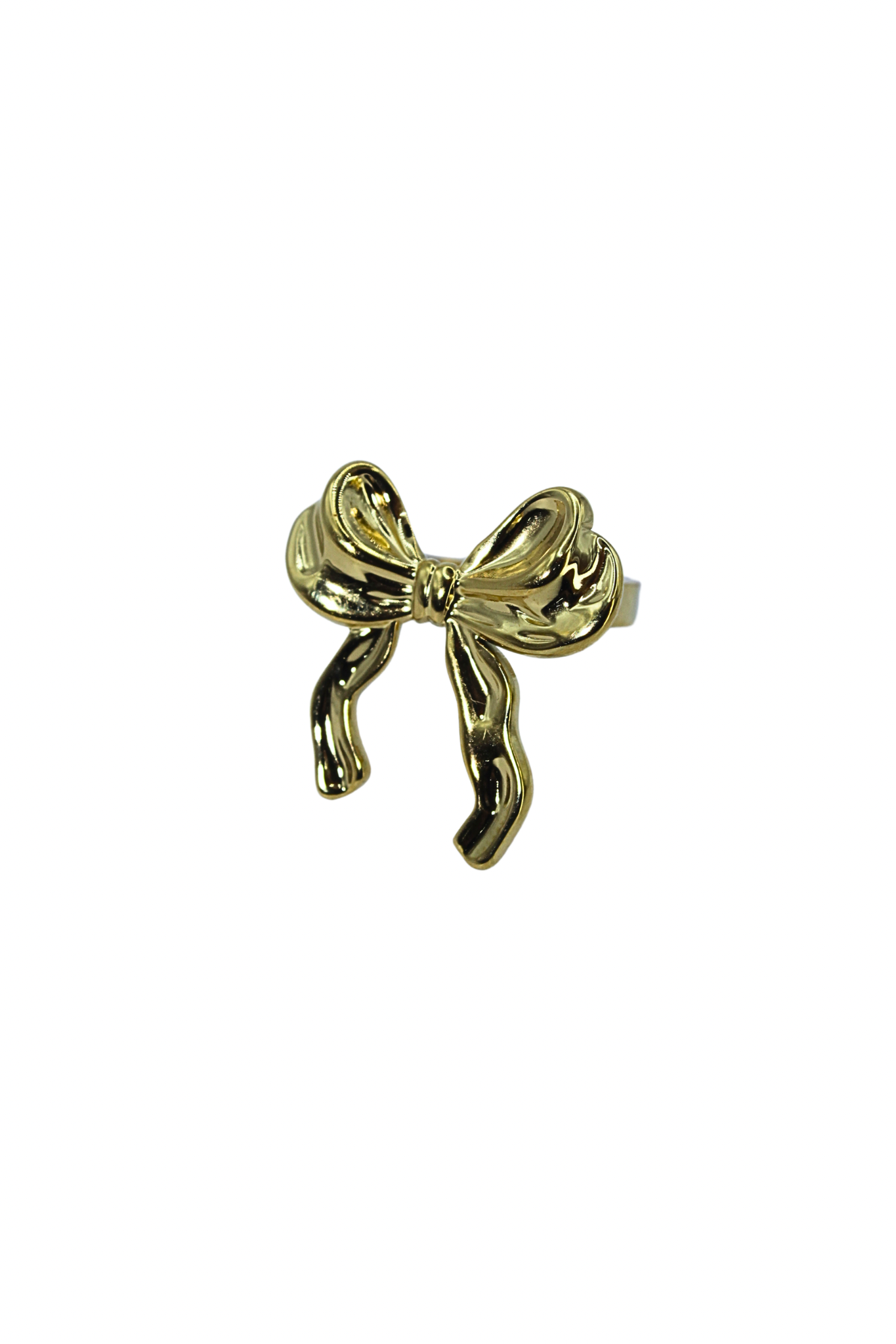 Anillo de Moñito Dorado