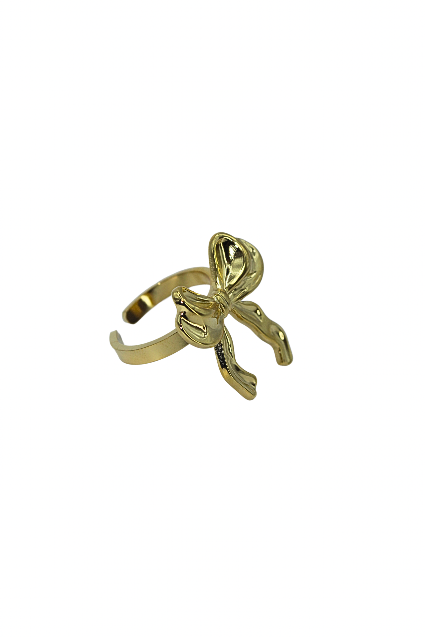 Anillo de moño Dorado